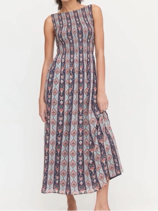 Hill House Dresses & Skirts - The Cosima Nap Dress - Navy Emma Stripe